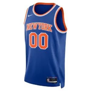 Nike New York Knicks Trikot Personalisiert City Edition 22/23 Swingman Blau Für Herren