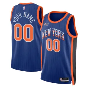 Nike New York Knicks Trikot Personalisiert City Edition 23/24 Swingman Für Herren