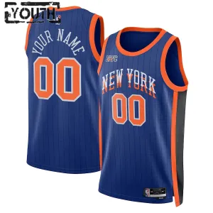 Nike New York Knicks Trikot Personalisiert City Edition 23/24 Swingman Für Kinder