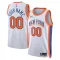 Nike New York Knicks Trikot Personalisiert City Edition 24/25 Swingman Weiß Für Herren