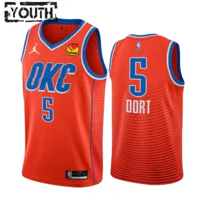 Jordan Oklahoma City Thunder Luguentz Dort 5 Trikot Statement Edition 22/23 Swingman Orange Für Kinder Jordan Oklahoma City Thunder Luguentz Dort 5 Trikot Statement Edition 22/23 Swingman Orange Für Kinder