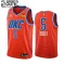 Jordan Oklahoma City Thunder Luguentz Dort 5 Trikot Statement Edition 22/23 Swingman Orange Für Kinder