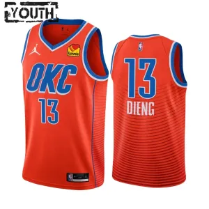 Jordan Oklahoma City Thunder Ousmane Dieng 13 Trikot Statement Edition 22/23 Swingman Orange Für Kinder Jordan Oklahoma City Thunder Ousmane Dieng 13 Trikot Statement Edition 22/23 Swingman Orange Für Kinder