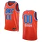 Jordan Oklahoma City Thunder Trikot Personalisiert Statement Edition 22/23 Swingman Orange Für Herren