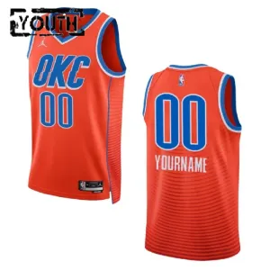 Jordan Oklahoma City Thunder Trikot Personalisiert Statement Edition 22/23 Swingman Orange Für Kinder Jordan Oklahoma City Thunder Trikot Personalisiert Statement Edition 22/23 Swingman Orange Für Kinder