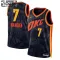 Nike Oklahoma City Thunder Chet Holmgren Trikot City Edition 23/24 Swingman Schwarz Für Kinder