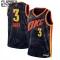 Nike Oklahoma City Thunder Josh Giddey Trikot City Edition 23/24 Swingman Schwarz Für Kinder