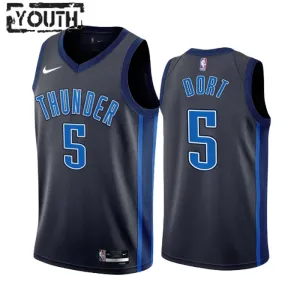Nike Oklahoma City Thunder Luguentz Dort 5 Trikot City Edition 22/23 Swingman Schwarz Für Kinder Nike Oklahoma City Thunder Luguentz Dort 5 Trikot City Edition 22/23 Swingman Schwarz Für Kinder