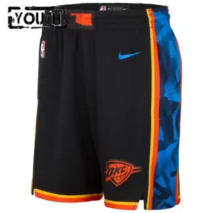 Nike Oklahoma City Thunder Shorts City Edition 24/25 Swingman Für Kinder