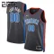 Nike Oklahoma City Thunder Trikot Personalisiert City Edition 22/23 Swingman Schwarz Für Kinder