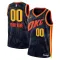 Nike Oklahoma City Thunder Trikot Personalisiert City Edition 23/24 Swingman Navy Für Herren