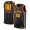 Nike Oklahoma City Thunder Trikot Personalisiert City Edition 24/25 Swingman Schwarz Für Herren