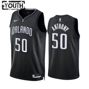 Nike Orlando Magic Cole Anthony 50 Trikot City Edition 22/23 Swingman Schwarz Für Kinder