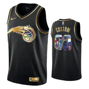 Nike Orlando Magic Diamond Edition Trikot Personalisiert Swingman Schwarz Für Herren