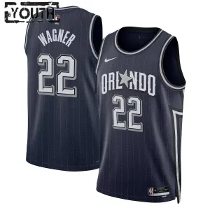 Nike Orlando Magic Franz Wagner Trikot City Edition 23/24 Swingman Navy Für Kinder