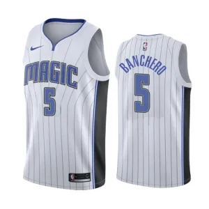 Nike Orlando Magic Paolo Banchero 5 Trikot Association Edition Swingman Weiß Für Herren