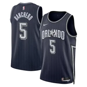 Nike Orlando Magic Paolo Banchero Trikot City Edition 23/24 Swingman Navy Für Herren