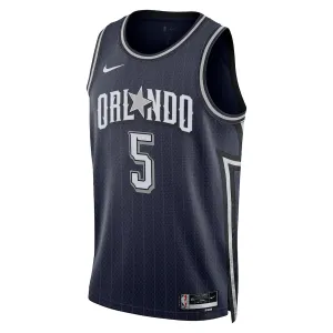 Nike Orlando Magic Paolo Banchero Trikot City Edition 23/24 Swingman Navy Für Herren