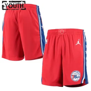 Jordan Philadelphia 76ers Shorts Statement Edition Swingman Für Kinder