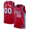 Jordan Philadelphia 76ers Trikot Personalisiert Statement Edition Swingman Rot Für Herren