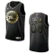 Nike Philadelphia 76ers Golden Edition Trikot Personalisiert Swingman Schwarz Für Herren