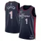 Nike Philadelphia 76ers James Harden Trikot City Edition 23/24 Swingman Navy Für Herren