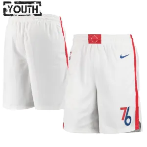 Nike Philadelphia 76ers Shorts City Edition 22/23 Swingman Für Kinder