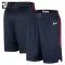 Nike Philadelphia 76ers Shorts City Edition 23/24 Swingman Navy Für Kinder