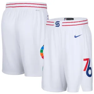 Nike Philadelphia 76ers Shorts City Edition 24/25 Swingman Für Herren