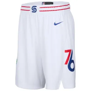 Nike Philadelphia 76ers Shorts City Edition 24/25 Swingman Für Herren