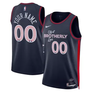 Nike Philadelphia 76ers Trikot Personalisiert City Edition 23/24 Swingman Für Herren