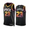 Jordan Phoenix Suns Cameron Johnson 23 Trikot Statement Edition Swingman Schwarz Für Herren