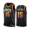 Jordan Phoenix Suns Cameron Payne 15 Trikot Statement Edition Swingman Schwarz Für Herren