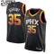 Jordan Phoenix Suns Kevin Durant 35 Trikot Statement Edition Swingman Schwarz Für Kinder