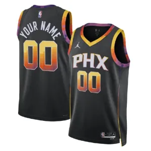 Jordan Phoenix Suns Trikot Personalisiert Statement Edition Swingman Schwarz Für Herren