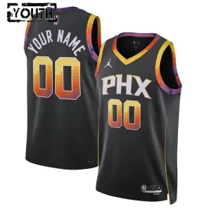 Jordan Phoenix Suns Trikot Personalisiert Statement Edition Swingman Schwarz Für Kinder