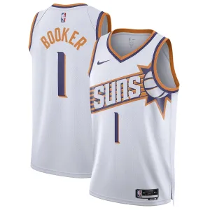 Nike Phoenix Suns Devin Booker Trikot Association Edition 23/24 Swingman Weiß Für Herren