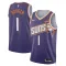 Nike Phoenix Suns Devin Booker Trikot Icon Edition 23/24 Swingman Lila Für Herren