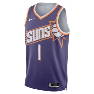 Nike Phoenix Suns Devin Booker Trikot Icon Edition 23/24 Swingman Lila Für Herren