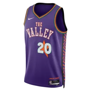 Nike Phoenix Suns Jusuf Nurkic Trikot City Edition 24/25 Swingman Lila Für Herren