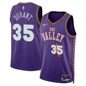 Nike Phoenix Suns Kevin Durant Trikot City Edition 24/25 Swingman Lila Für Herren
