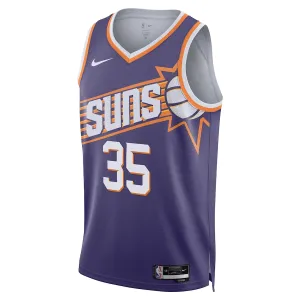 Nike Phoenix Suns Kevin Durant Trikot Icon Edition 23/24 Swingman Lila Für Herren