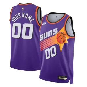 Nike Phoenix Suns Trikot Personalisiert Classic Edition 22/23 Swingman Lila Für Herren