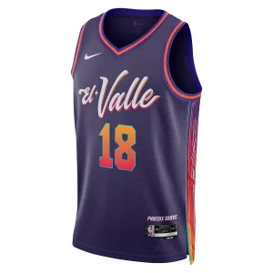 Nike Phoenix Suns Yuta Watanabe Trikot City Edition 23/24 Swingman Lila Für Herren
