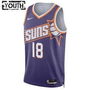 Nike Phoenix Suns Yuta Watanabe Trikot Icon Edition 23/24 Swingman Lila Für Kinder