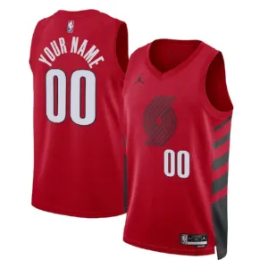 Jordan Portland Trail Blazers Trikot Personalisiert Statement Edition Swingman Rot Für Herren
