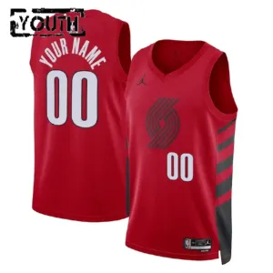 Jordan Portland Trail Blazers Trikot Personalisiert Statement Edition Swingman Rot Für Kinder