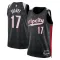 Nike Portland Trail Blazers Shaedon Sharpe Trikot City Edition 24/25 Swingman Schwarz Für Herren