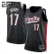 Nike Portland Trail Blazers Shaedon Sharpe Trikot City Edition 24/25 Swingman Schwarz Für Kinder