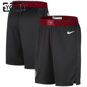 Nike Portland Trail Blazers Shorts City Edition 23/24 Swingman Für Kinder